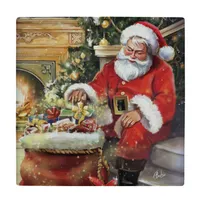 زیر لیوانی طرح بابانوئل و هدیه ها کد    3888766_2120