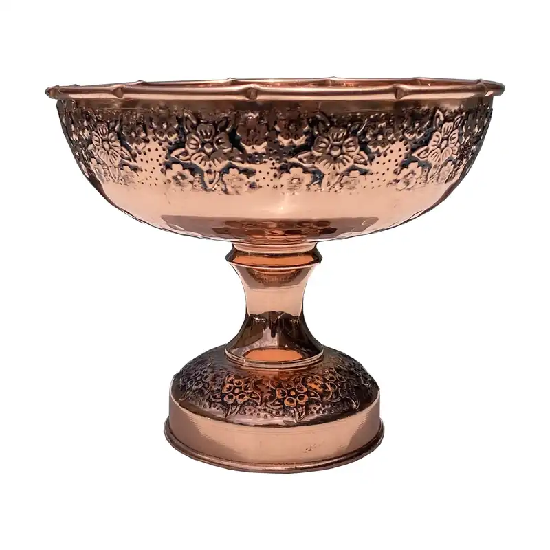 شکلات خوری مسی مدل گلبرگ کد 762