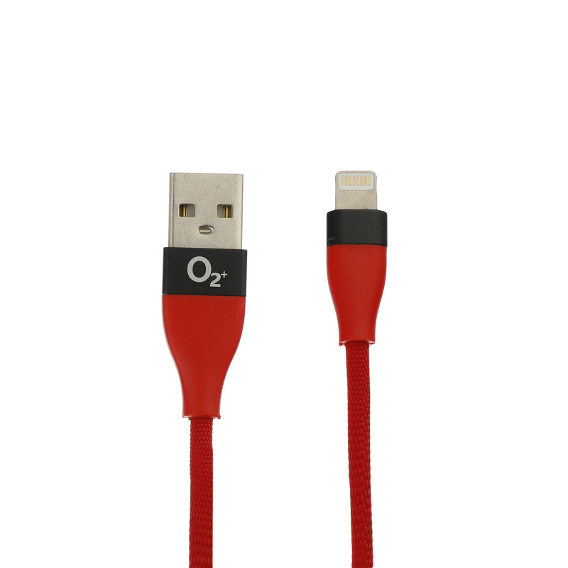 کابل تبدیل USB به لایتنینگ او2پلاس مدل ‎CAL-301 طول 1 متر
