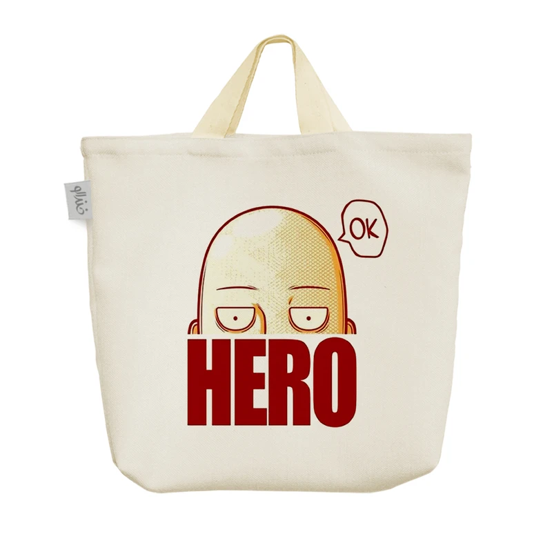 ساک خرید خندالو مدل انیمه مرد تک مشتی کد H1955