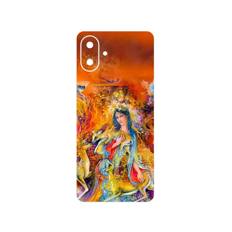 برچسب پوششی ماهوت مدل Persian miniature 2 مناسب برای گوشی موبایل سامسونگ Galaxy A07