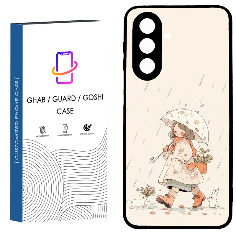 کاور قاب گارد گوشی طرح دخترانه کد 48 - tpu مناسب برای گوشی موبایل سامسونگ Galaxy A17