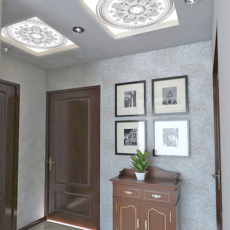 تایل سقفی آسمان مجازی مدل CP-17108 سایز 60x60 سانتیمتر بسته 8 عددی