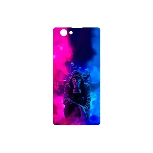MAHOOT Smoke Rainbow Digital Art 2 Cover Sticker for Sony Xperia Z1 Compact
