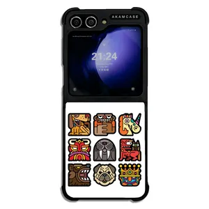 AKAM AMC-WSGZFLIP5-MODERN CULTURE-6 Cover For Samsung Galaxy Z Flip 5