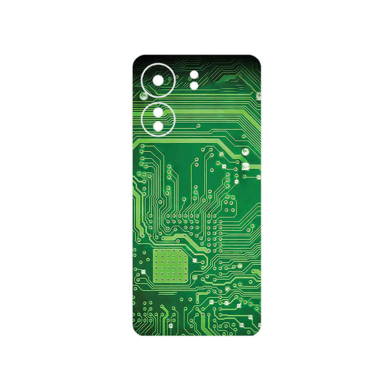 برچسب پوششی ماهوت مدل Green_Printed_Circuit_Board مناسب برای گوشی موبایل شیائومی Redmi 13C