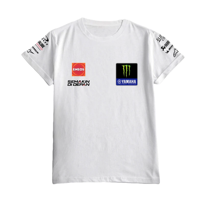 تی شرت آستین کوتاه مردانه طرح یاماها ریسینگ کد T-YA-W