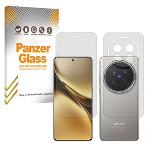 Panzer glass Resistant model matte screen protector suitable for Vivo X200 Pro mobile phone along with the back protector