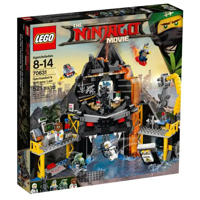 لگو سری Ninjago مدل Garmadons Volcano Lair کد 70631