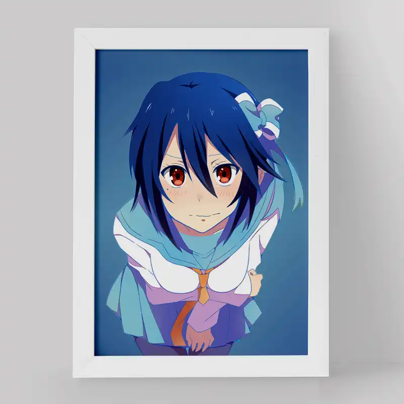 تابلو خندالو مدل تسوگومی انیمه عشق دروغین کد 17170