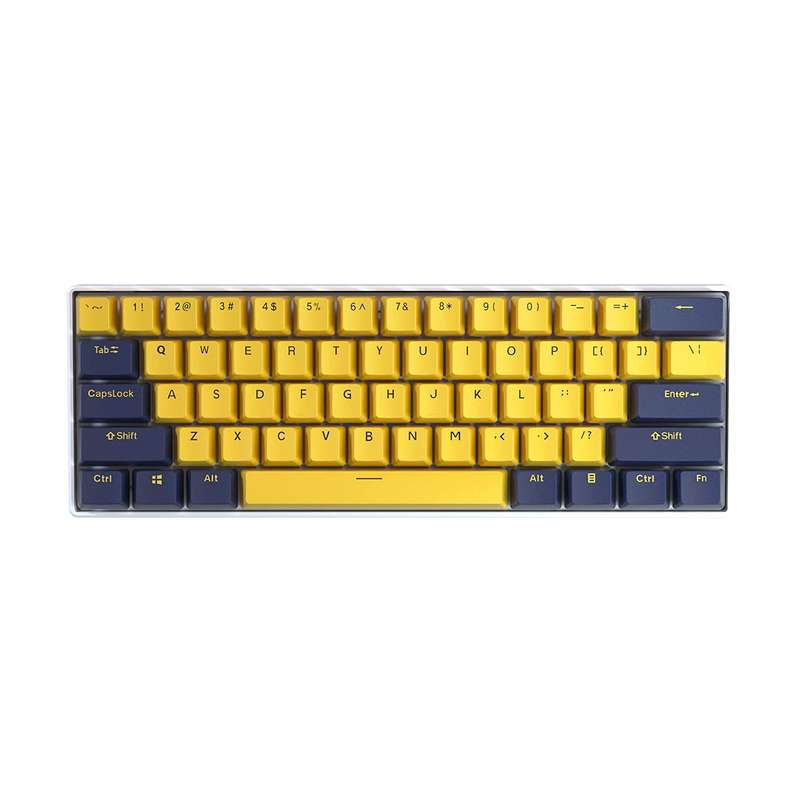 کیبورد بویی مدل 61Mini - Cherry MX Red Switch - Bee Color