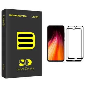 Somastel SD Glass Screen Protector For Xiaomi Redmi Note 8 Pack Of 2