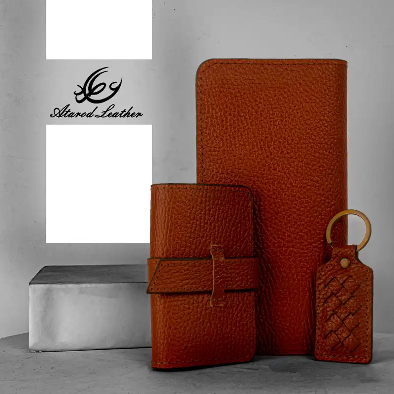 ست هدیه چرم عطارد مدل DPA08