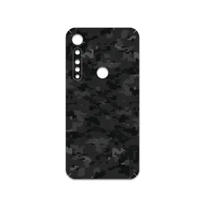 MAHOOT Night-Army-Pixel Cover Sticker for motorola One Vision Plus