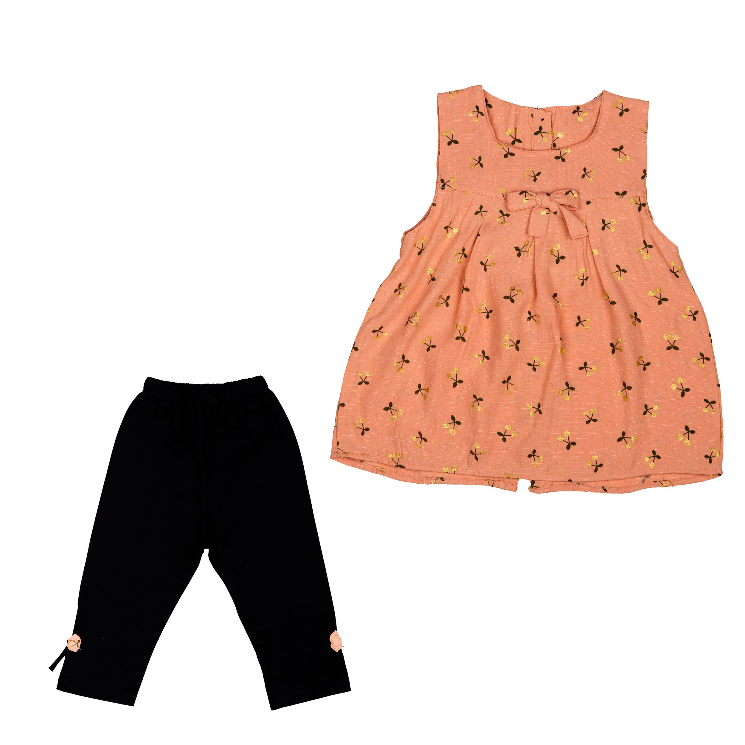 ست پیراهن و شلوار دخترانه مدل گیلاس