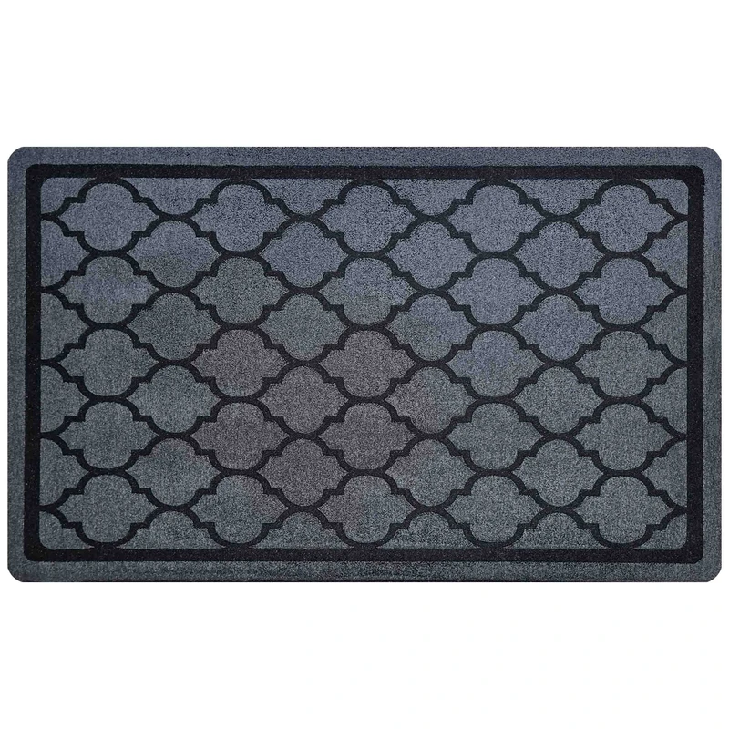 پادری مدل ولکام طرح رویال گل برجسته کد m900 سایز 90x60 سانتی‌متر مناسب برای فضای بیرونی