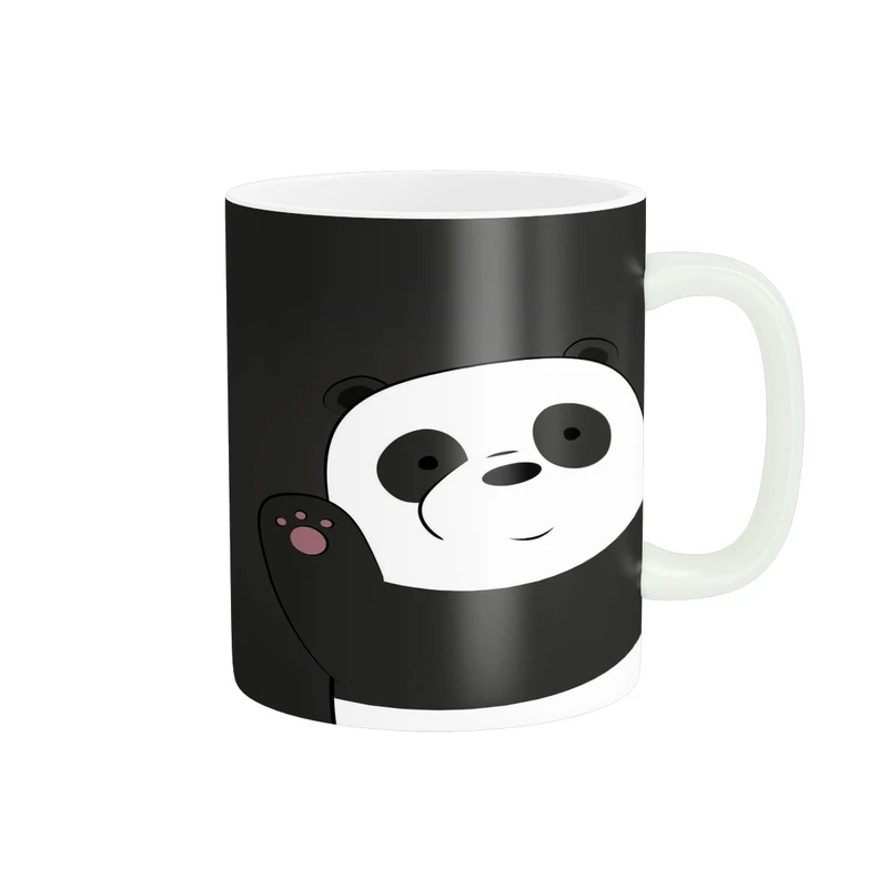 ماگ پادآفرین مدل کارتونی طرح پاندا کیوت و ناز کد p3802