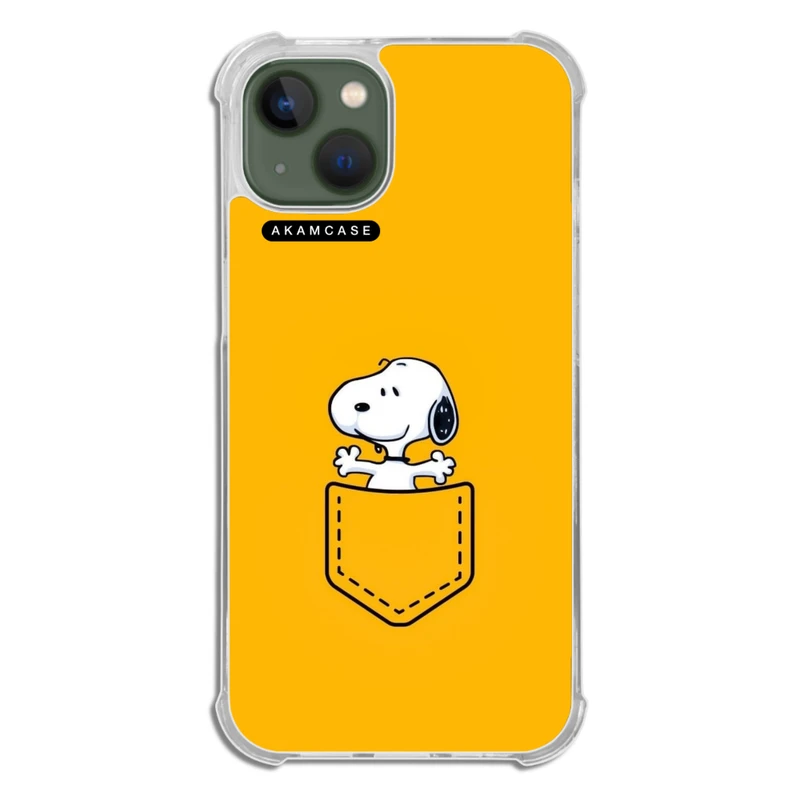 کاور آکام مدل AMCWTA13-SNOOPY12 مناسب برای گوشی موبایل اپل iPhone 13
