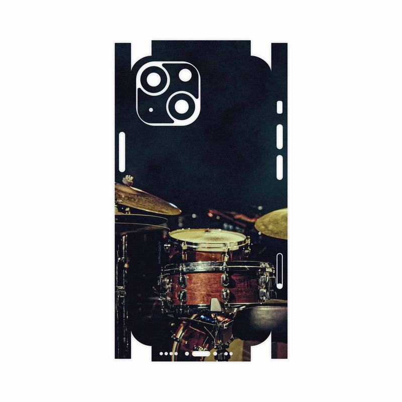 برچسب پوششی ماهوت مدل Drum-Kit-FullSkin مناسب برای گوشی موبایل اپل iPhone 13 Mini