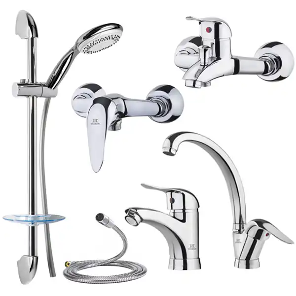 شیرآلات شادان مدل FR-6X مجموعه 6 عددی