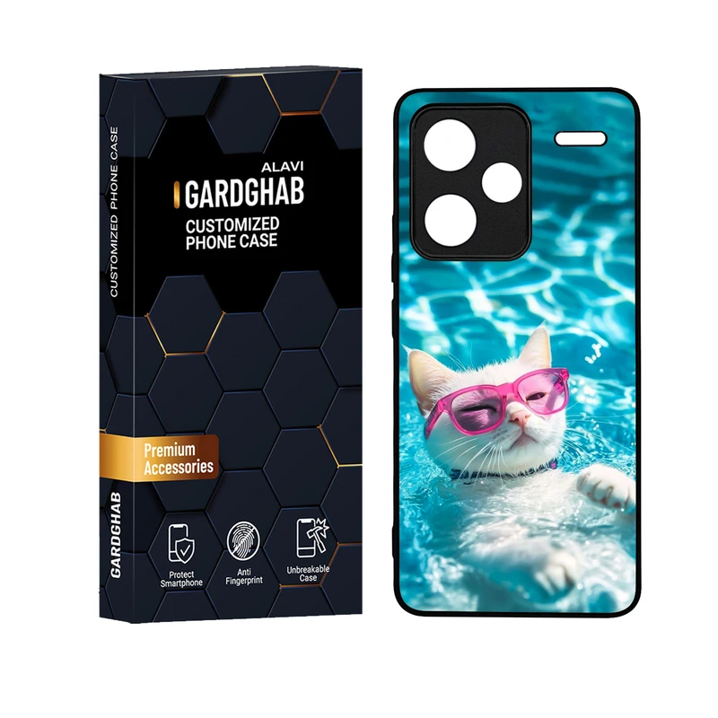 کاور گارد قاب علوی مدل دور ژله ای مناسب برای گوشی موبایل شیائومی Redmi Note 13 Pro Plus 5G