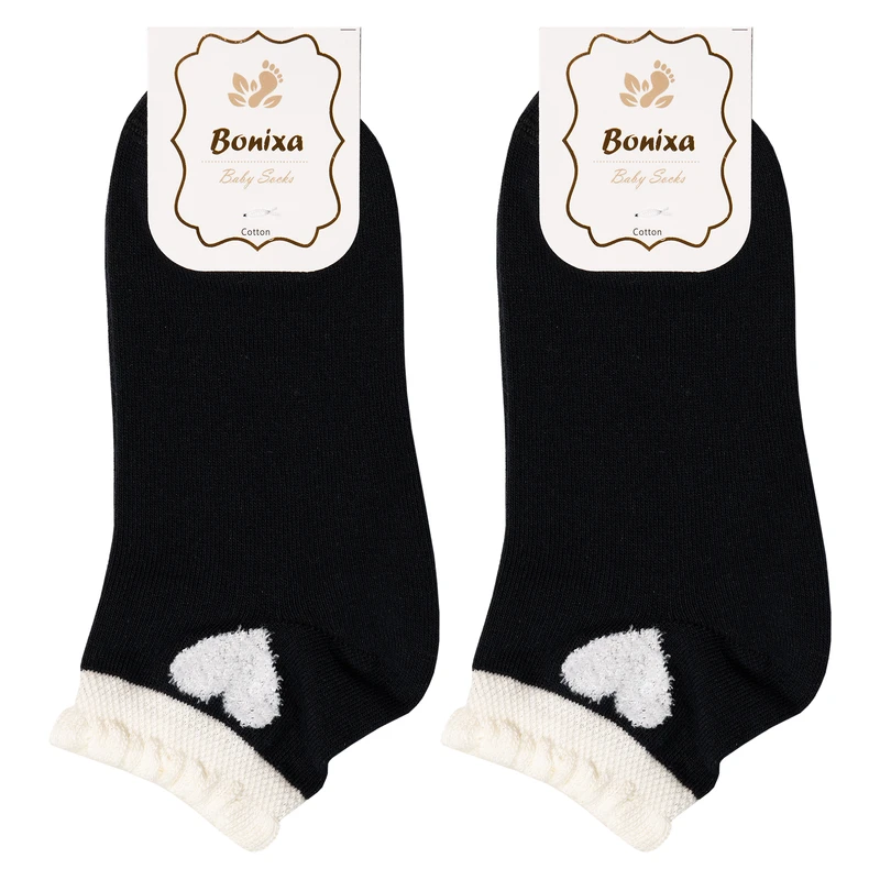 جوراب ساق کوتاه بچگانه بونیکسا مدل BX35-3 بسته 2 عددی