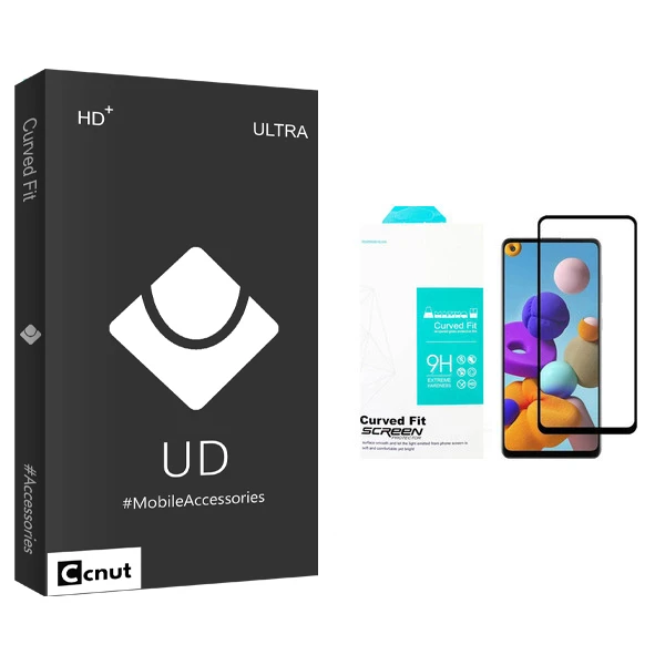 محافظ صفحه نمایش کوکونات مدل UD Black مناسب برای گوشی موبایل سامسونگ Galaxy A21s