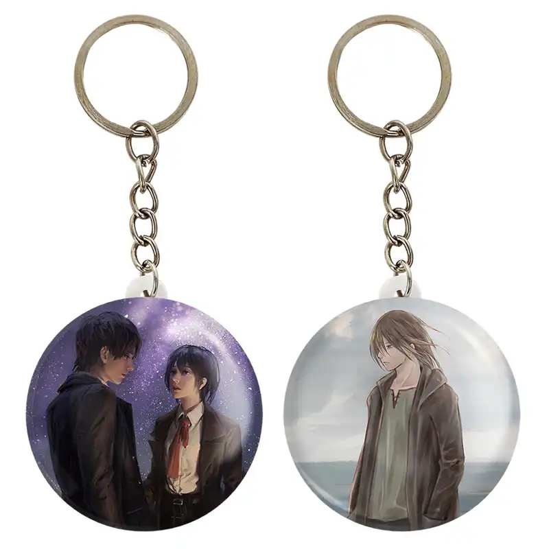 جاکلیدی خندالو مدل ارن و میکاسا انیمه اتک آن تایتان کد 1857018579 مجموعه 2 عددی