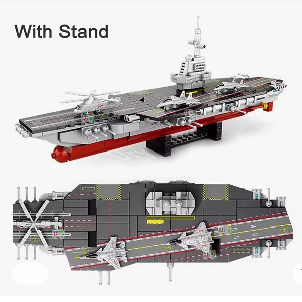 ساختنی مدل ناو هواپیمابر جنگی مدل WARSHIP کد 9001