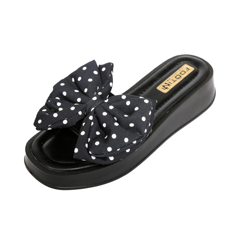 دمپایی زنانه مدل  خالخالی 800