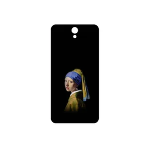 MAHOOT Girl with a Pearl Earring of Vermeer Cover Sticker for Lenovo Vibe S1 Lite