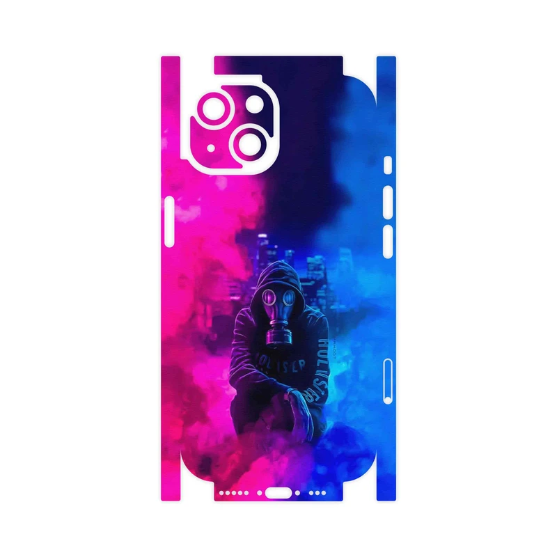 برچسب پوششی ماهوت مدل Smoke Rainbow Digital Art 2-FullSkin مناسب برای گوشی موبایل اپل iPhone 15