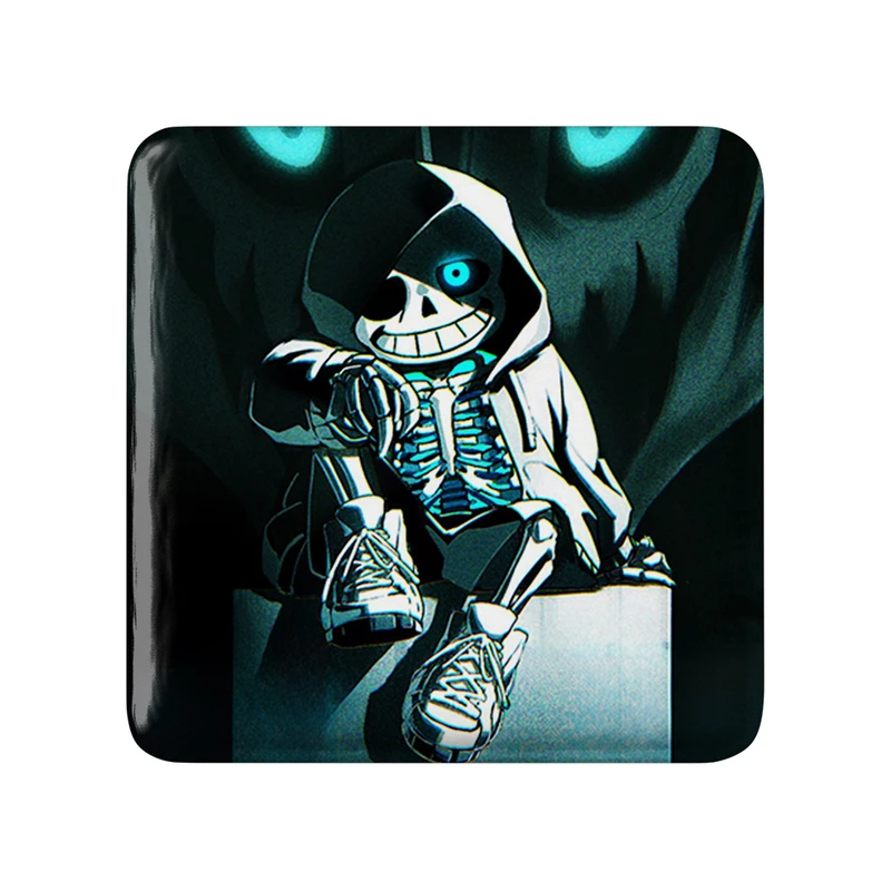 مگنت خندالو طرح بازی آندرتیل (Undertale) مدل مربعی کد 31804