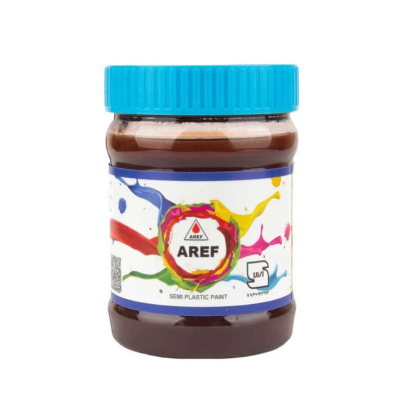 مادر رنگ نیم پلاستیک قهوه ای عارف کد 005 وزن 500 گرم 