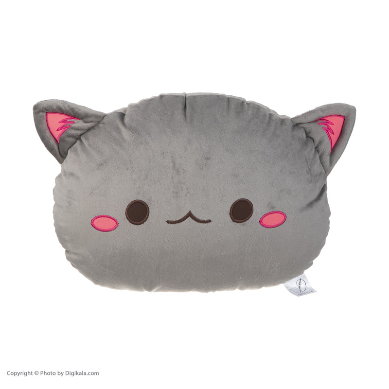 کوسن کودک دوخت با ما مدل mochi peach cat مجموعه دو عددی