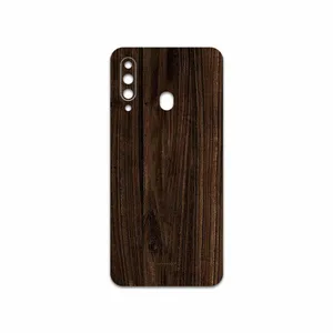 MAHOOT Dark Walnut Wood Cover Sticker for Samsung Galaxy A60