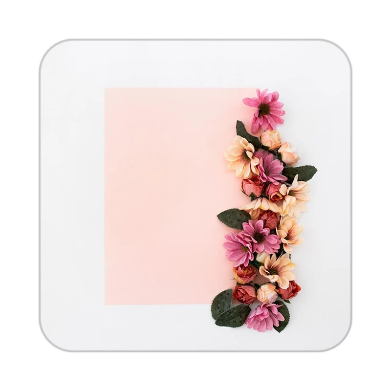 زیر لیوانی کاکتی طرح گل مدل mp18400