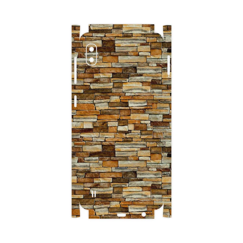 برچسب پوششی ماهوت مدل brickwall-FullSkin مناسب برای گوشی موبایل سامسونگ Galaxy A10