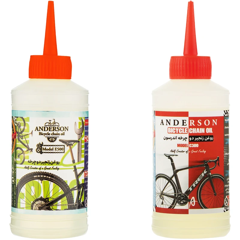 روغن زنجیر دوچرخه اندرسون مدل CE35 حجم 80 میلی لیتر بسته 2 عددی