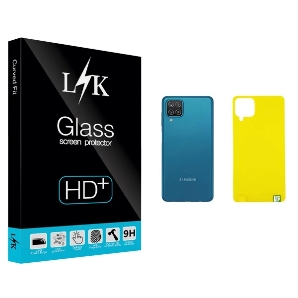 محافظ پشت گوشی ال کی مدل Hard glass مناسب برای گوشی موبایل سامسونگ Galaxy A12