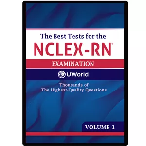 کتاب بهترین نمونه سوالات برای آزمون NClEX-RN همراه با پاسخ تشریحی اثر جمعی از نویسندگان انتشارات یکتامان جلد 1