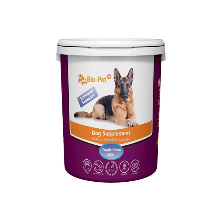 قرص مکمل سگ بایو پت مدل Dog Supplement وزن 500 گرم