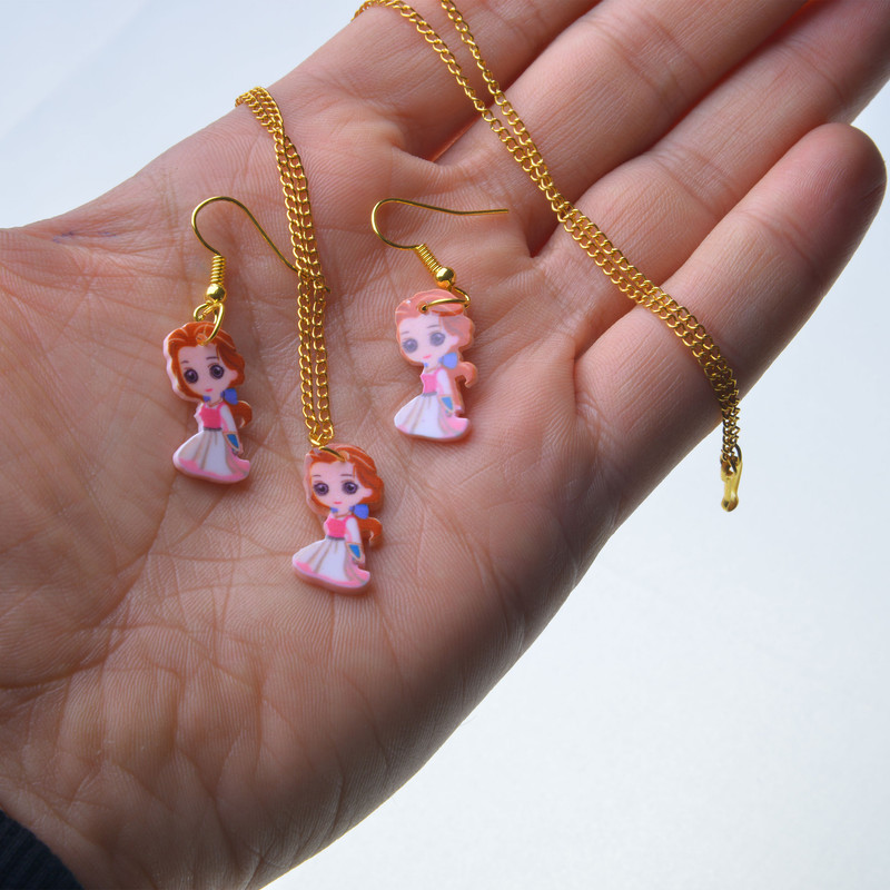 نیم ست دخترانه مدل راپونزل