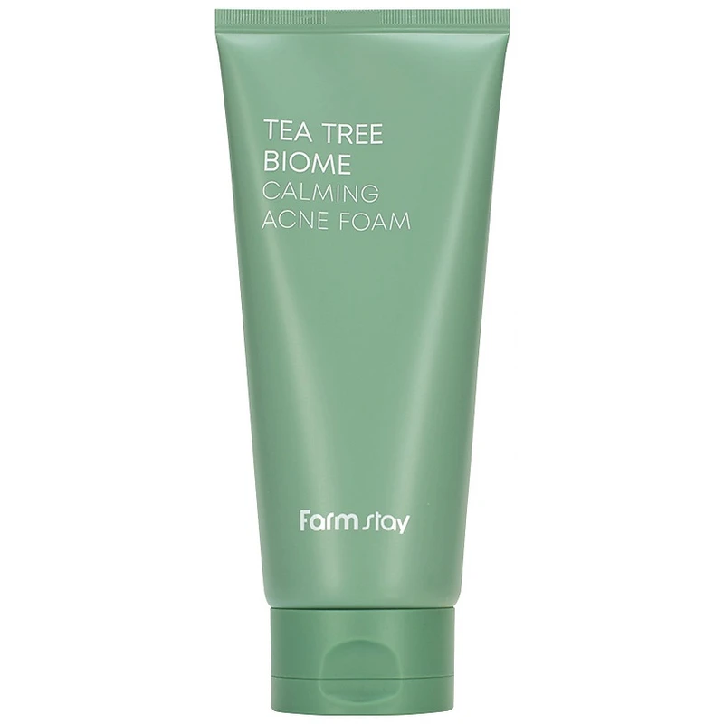 فوم شستشو صورت ضد جوش فارم استی مدل درخت چای مناسب برای پوست های چرب حجم 150 میلی لیتر