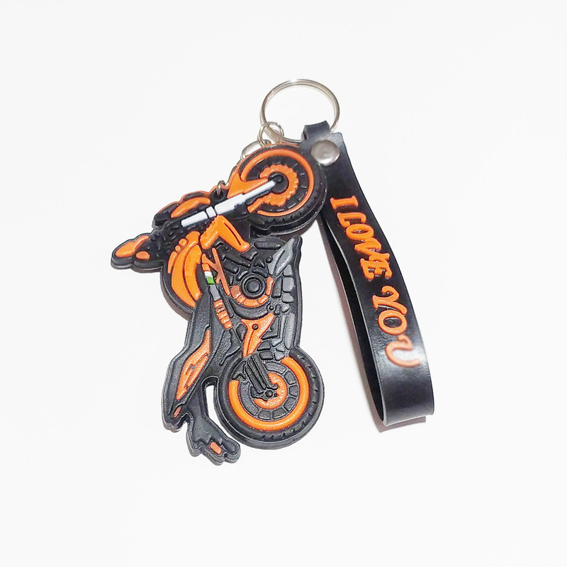 جاکلیدی مدل سیلیکونی طرح موتورسیکلت کد 1003