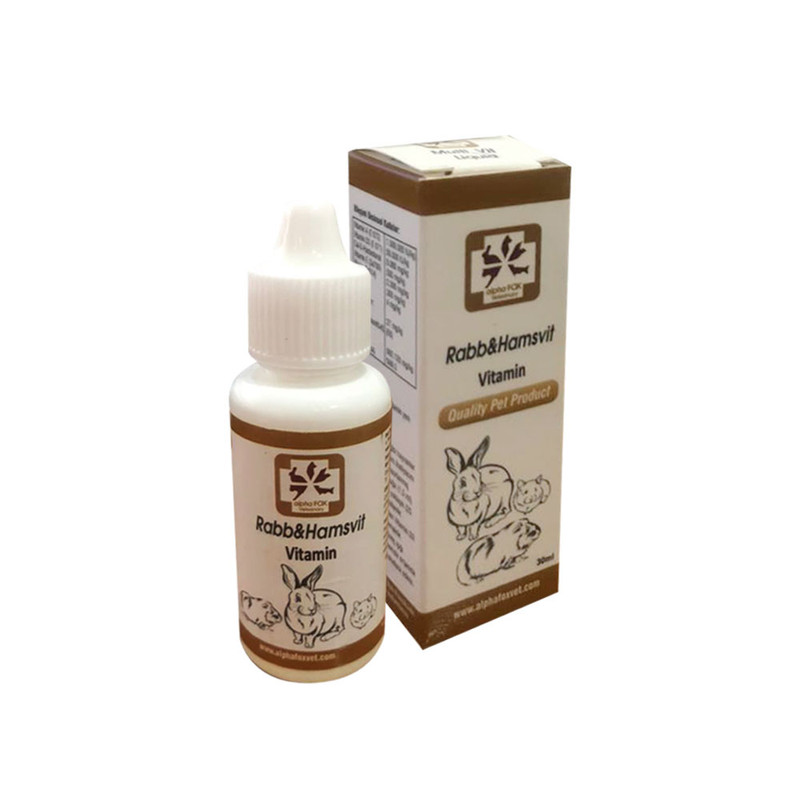 قطره مولتی ویتامین جوندگان آلفافوکس مدل D311 حجم 30 میلی لیتر