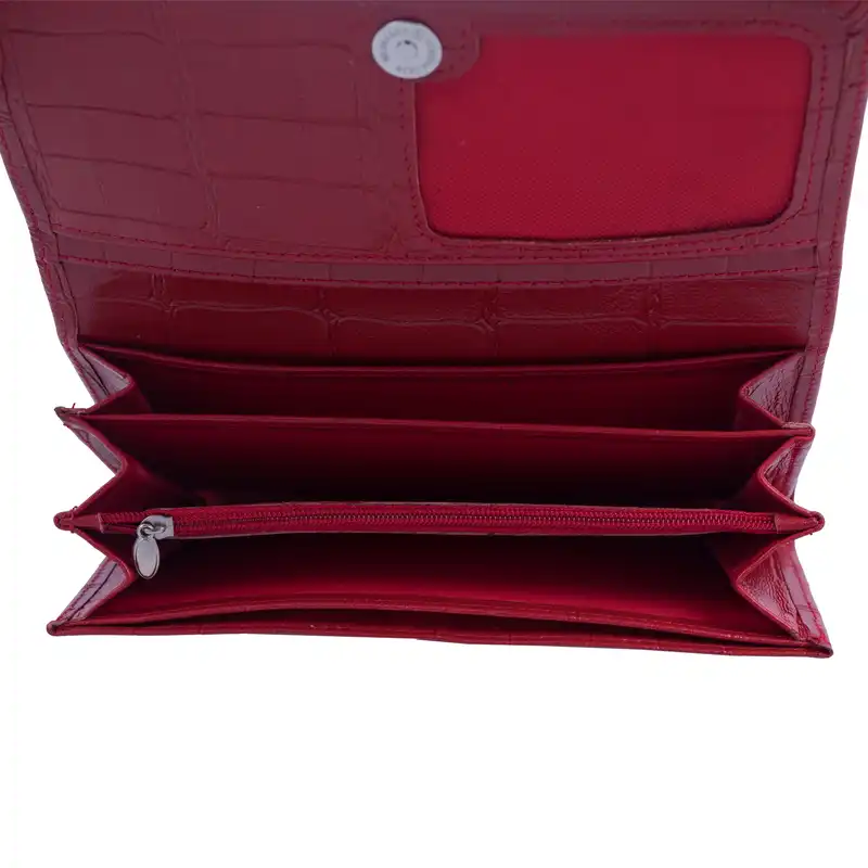 کیف پول زنانه چرم کن ا مدل D-383