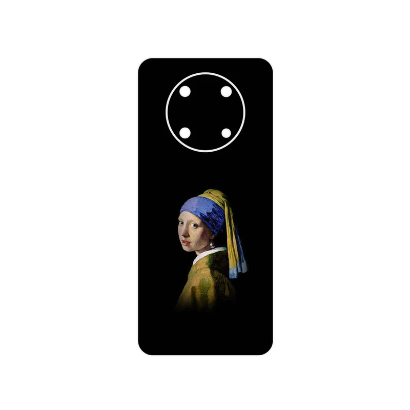 برچسب پوششی ماهوت مدل Girl with a Pearl Earring of Vermeer مناسب برای گوشی موبایل هوآوی Nova Y90