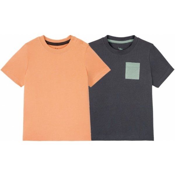 تی شرت آستین کوتاه پسرانه لوپیلو مدل IKIDS016 مجموعه 2 عددی