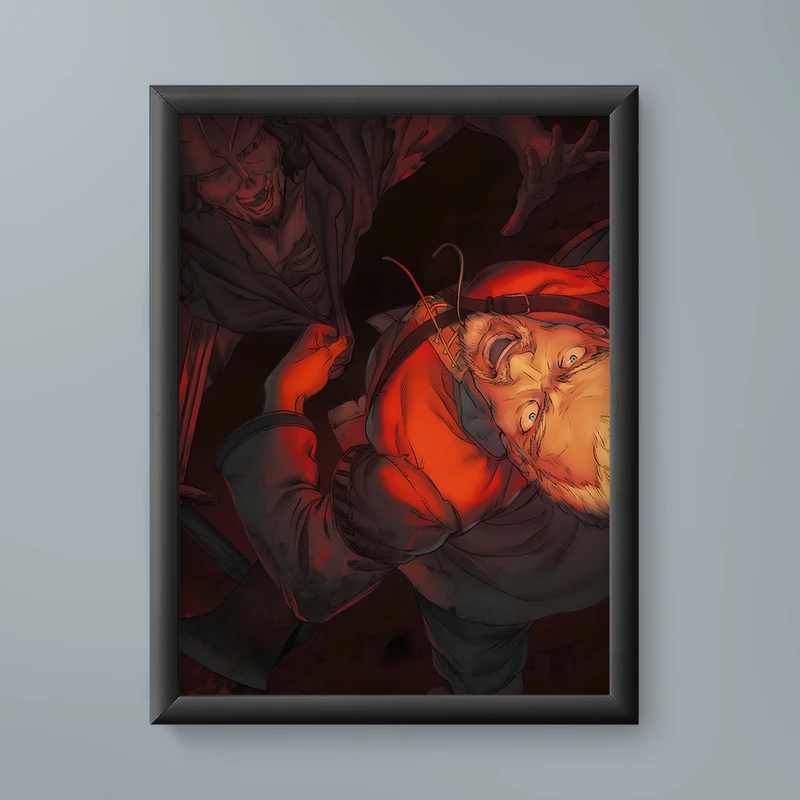 تابلو مدل انیمه آسکلاد وینلند ساگا Askeladd Vinland Saga anime 14